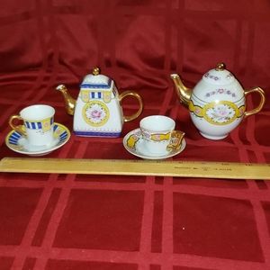 Imperial Porcelain miniature Teapot Sets
